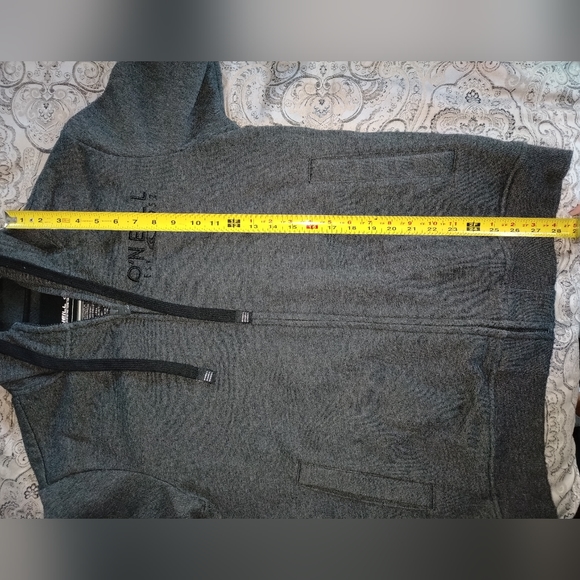 O'Neill dark grey hoodie size L - Picture 6 of 6